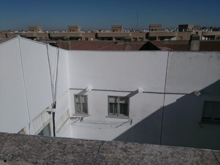Trabajos verticales sin andamios en Badajoz - Pintores Mangas