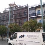 Rehabilitación de fachadas en Badajoz - Pintores Mangas